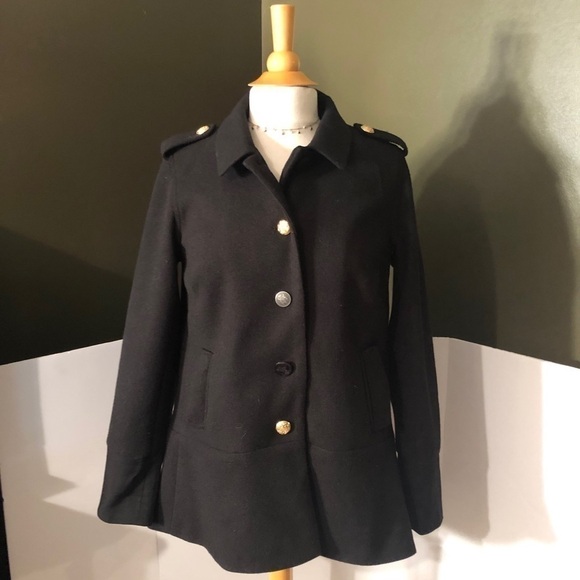 LOGO by Lori Goldstein Jackets & Blazers - LOGO Lori Goldstein Black Button Up Jacket Sz XS